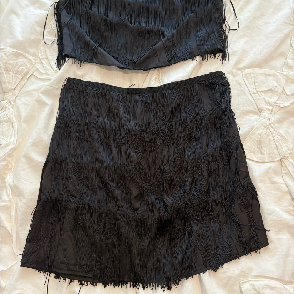 12th Tribe Black Fringe set